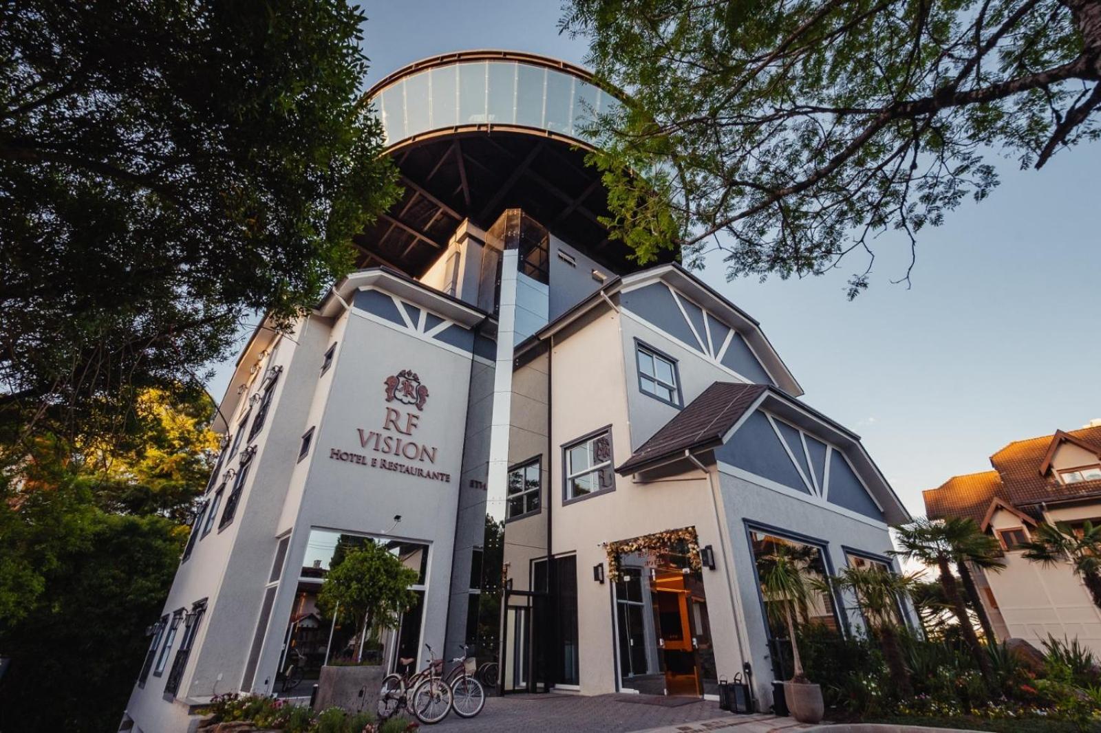 Hotel E Restaurante Giratorio Rf Vision - A Melhor Vista 360 De Gramado Exterior photo